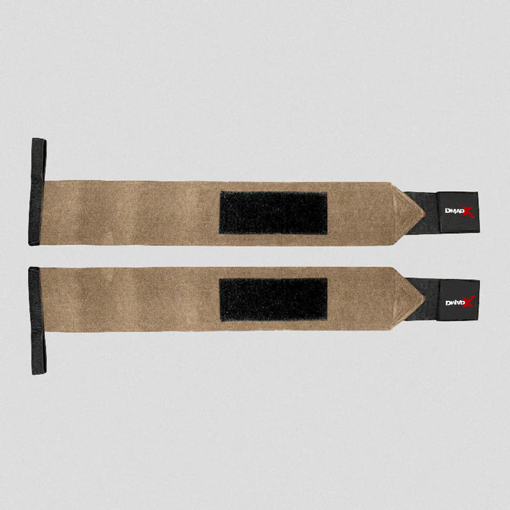 Stiff Wrist Wraps - Heavy Duty Wrist Support - Khaki