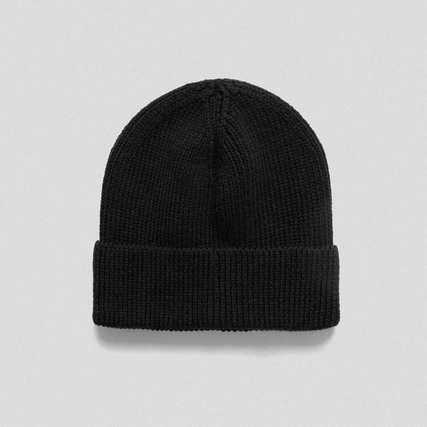 Ribbed Knit Skull Beanie