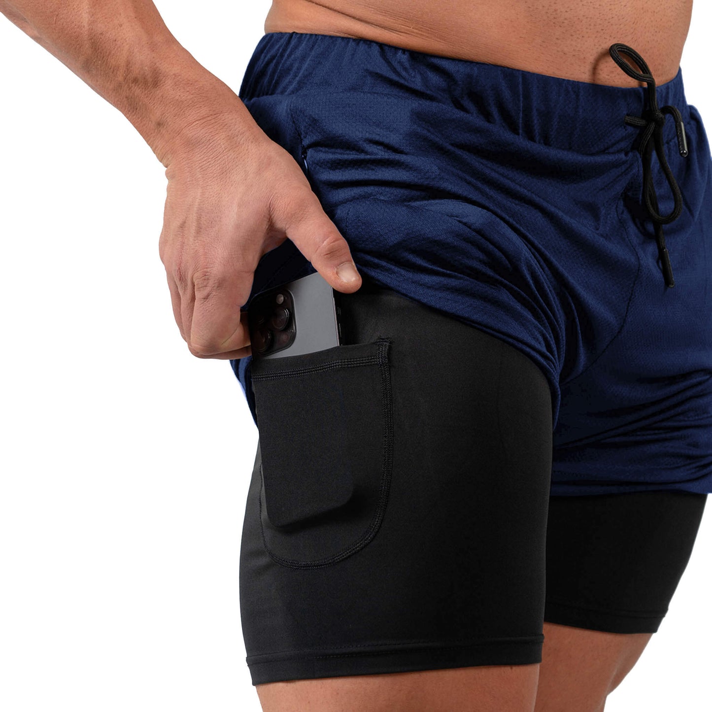 React Training Shorts - Navy