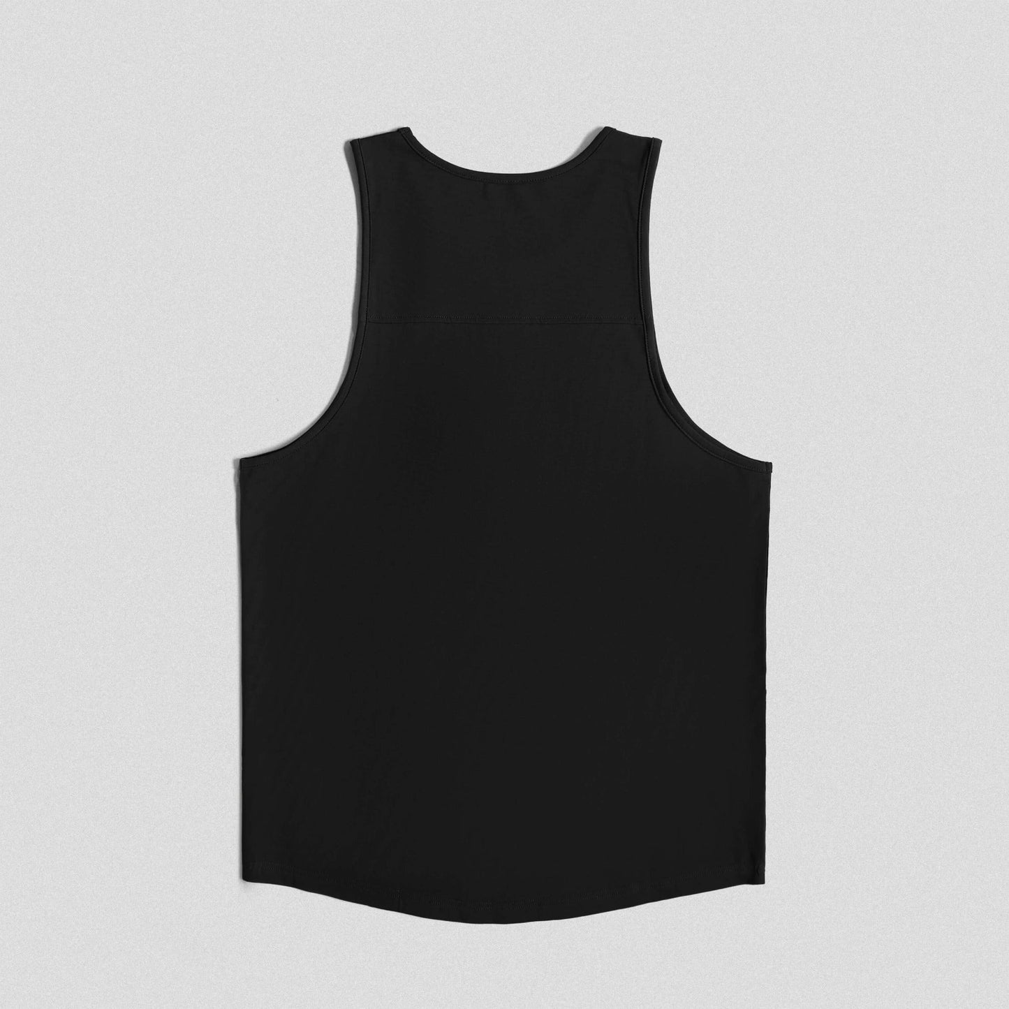 Ascend Scoop Hem Tank - Black