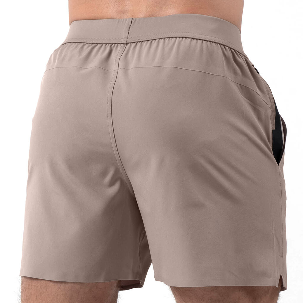 Performance Shorts - Taupe